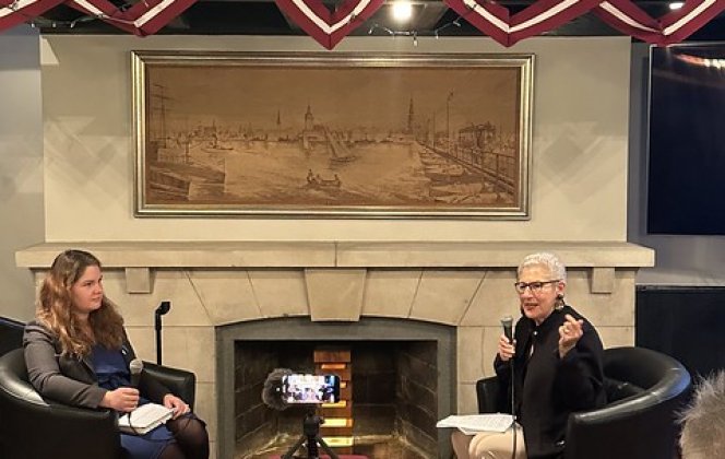 Latvian Embassy Hosts Book Talk with Author Michaele Weissman